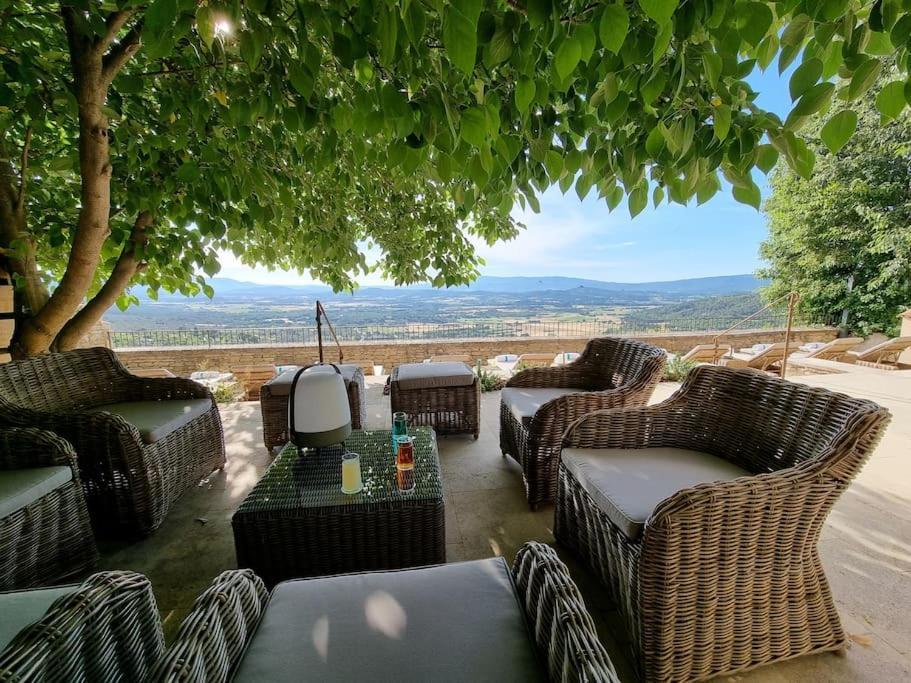 Maison Au Centre Du Village De Gordes Avec Vue Incroyable Zewnętrze zdjęcie